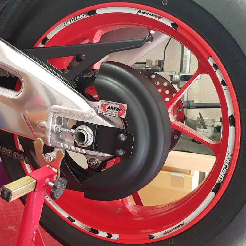 APRILIA Tuono V4 bis 2020 – Satin SCHWARZer Kettenschutz