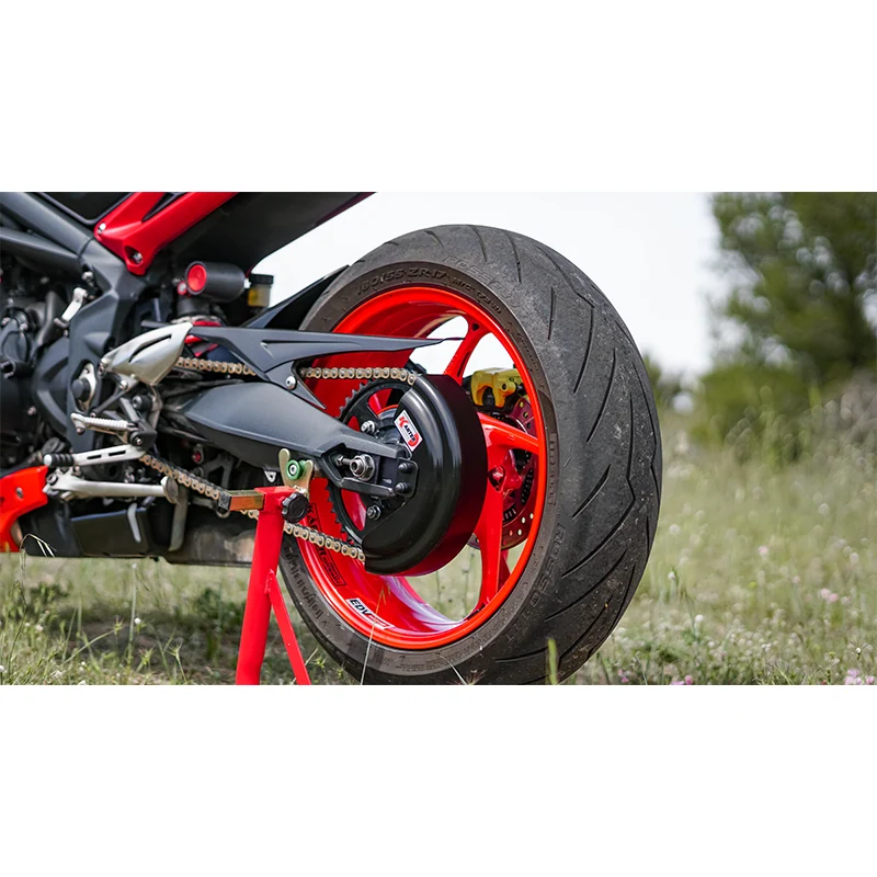 Triumph Street Triple 765 S/R/RS – Satin SCHWARZer Kettenschutz