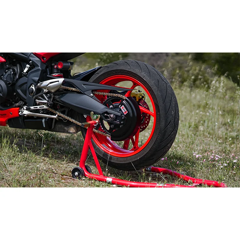 Triumph Street Triple 765 S/R/RS – Satin SCHWARZer Kettenschutz