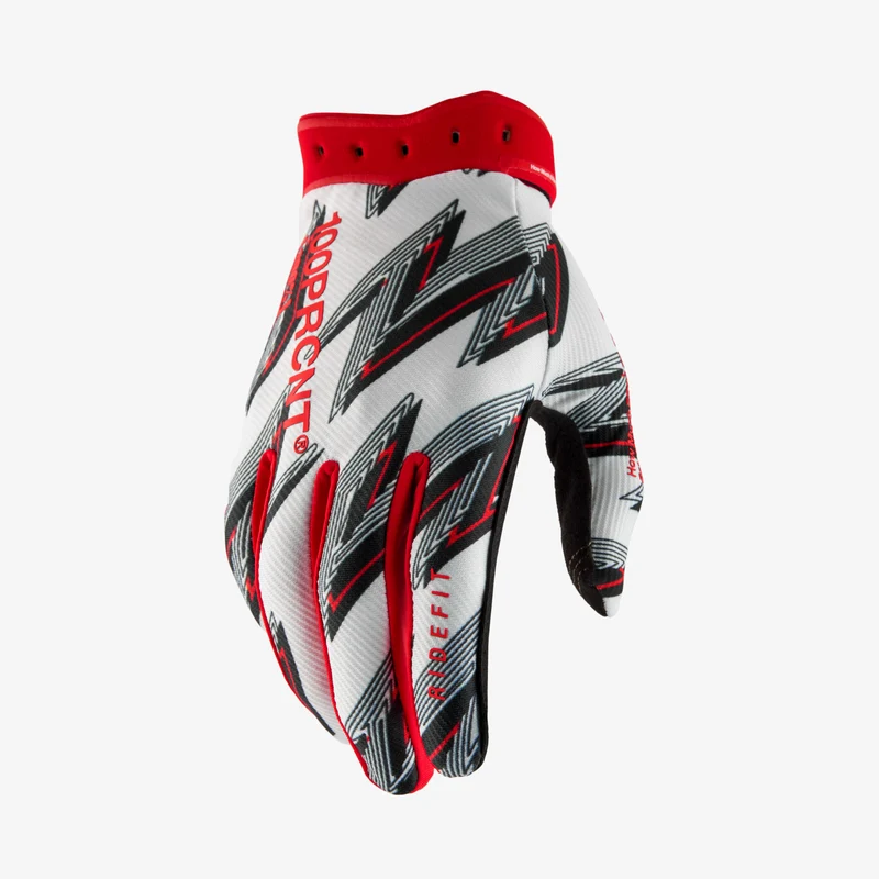 RIDEFIT Gloves White/Red