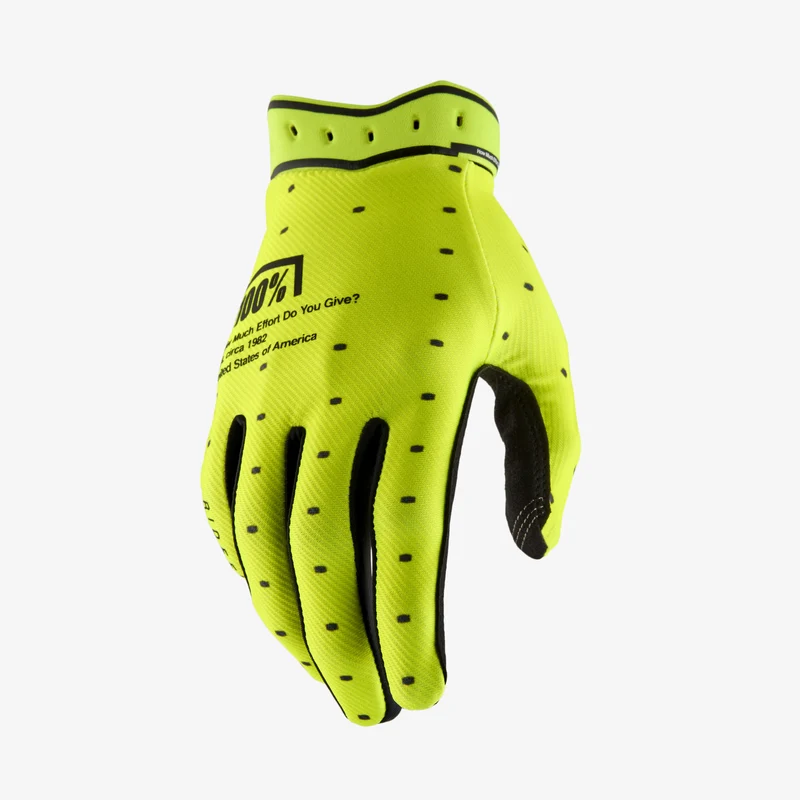 RIDEFIT Gloves Fluo Yellow