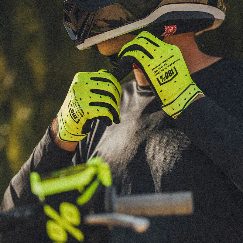 RIDEFIT Gloves Fluo Yellow