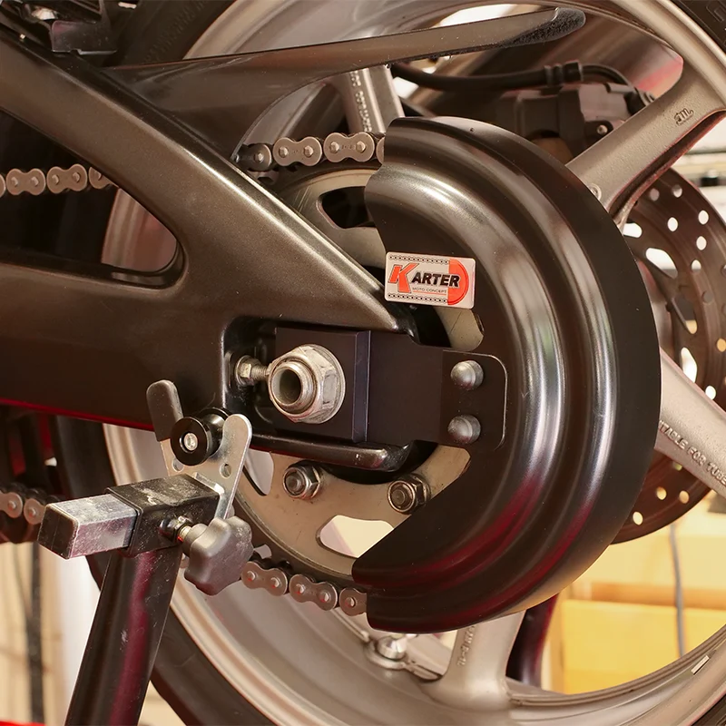 Yamaha FAZER 1000 ab 2006 – satinierter schwarzer Kettenschutz