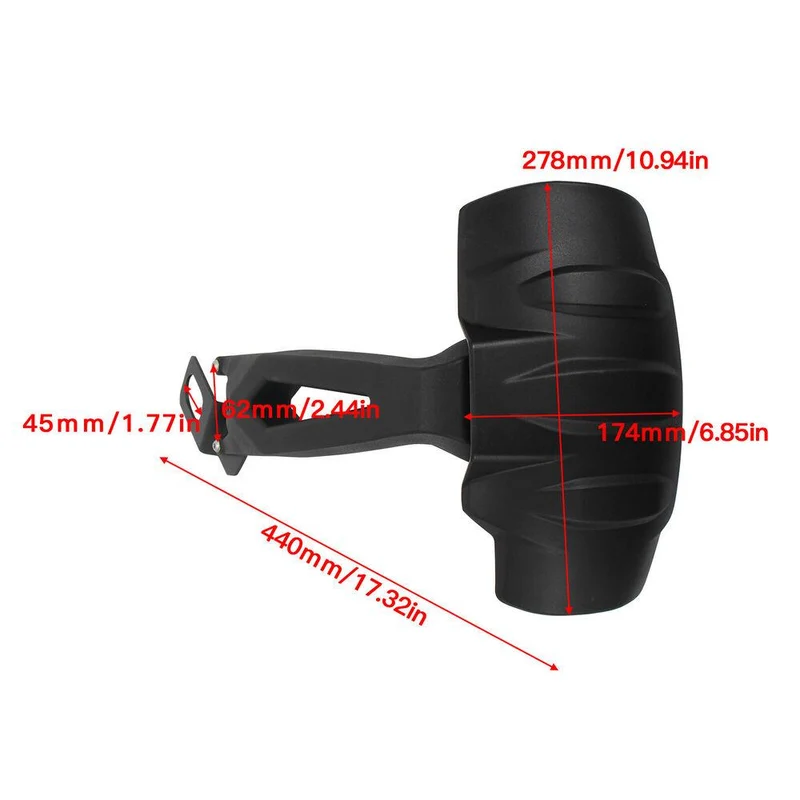 For Suzuki V-Strom DL1000 DL1050/XT Rear Fender Splash Mudguard