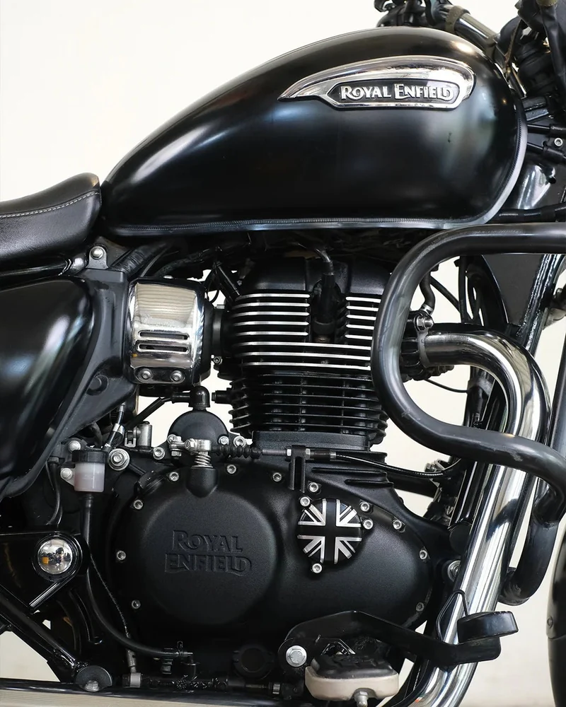 Kit Tappo Carter e Tappo Olio "Union Jack" per Royal Enfield 350cc