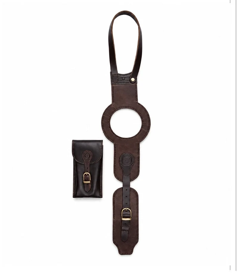 Paraserbatoio con Borsa per Meteor 350 - Cafe Twin x Trip Machine Marrone