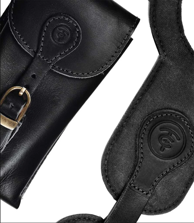Paraserbatoio con Borsa per Meteor 350 - Cafe Twin x Trip Machine Nero