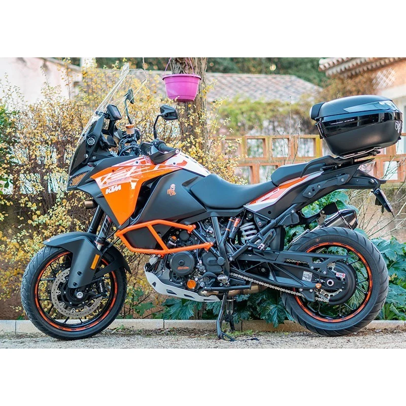 KTM 1090 ADVENTURE – Satin SCHWARZer Kettenschutz