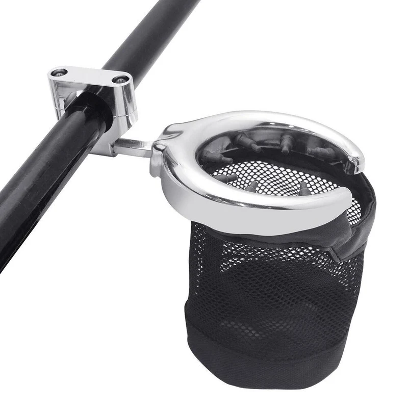 Motorcycle Cup Holder Handlebar Drink Bracket For 22mm 25mm 32mm