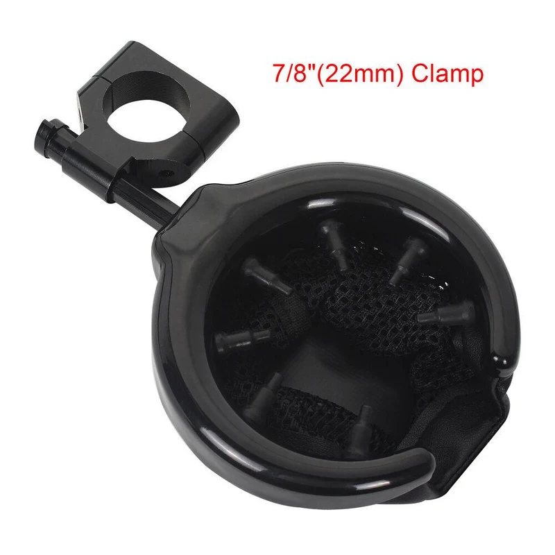 Motorcycle Cup Holder Handlebar Drink Bracket For 22mm 25mm 32mm