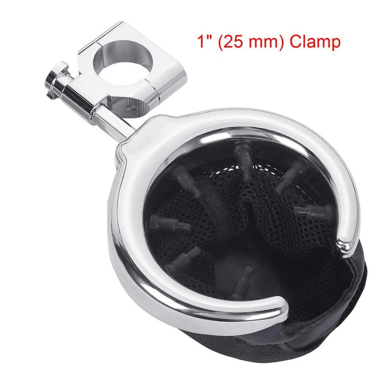 Motorcycle Cup Holder Handlebar Drink Bracket For 22mm 25mm 32mm