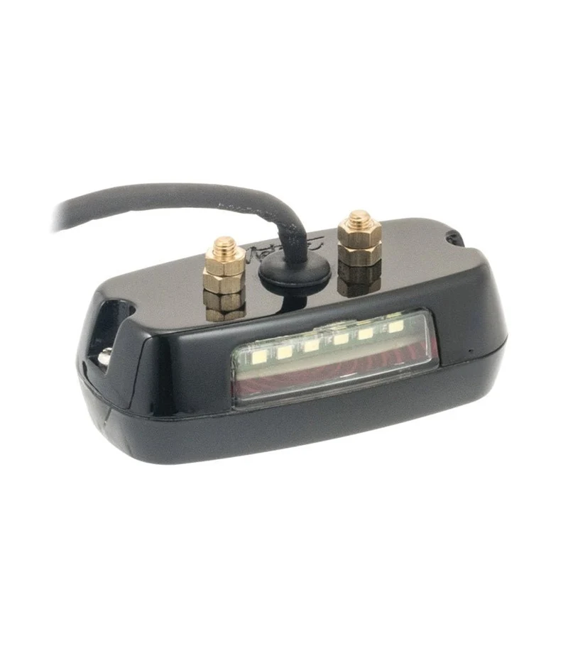 Fanale Posteriore LED Motone GORT - Nero Lucido