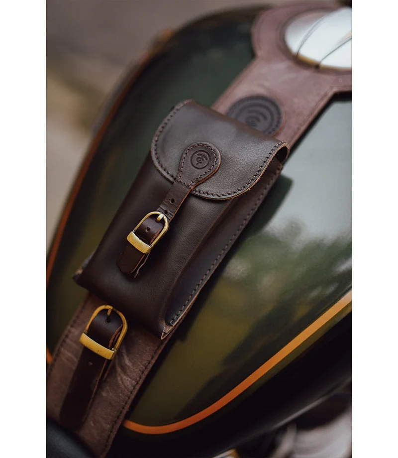 Utility Pouch Marrone - Cafe Twin X Trip Machine