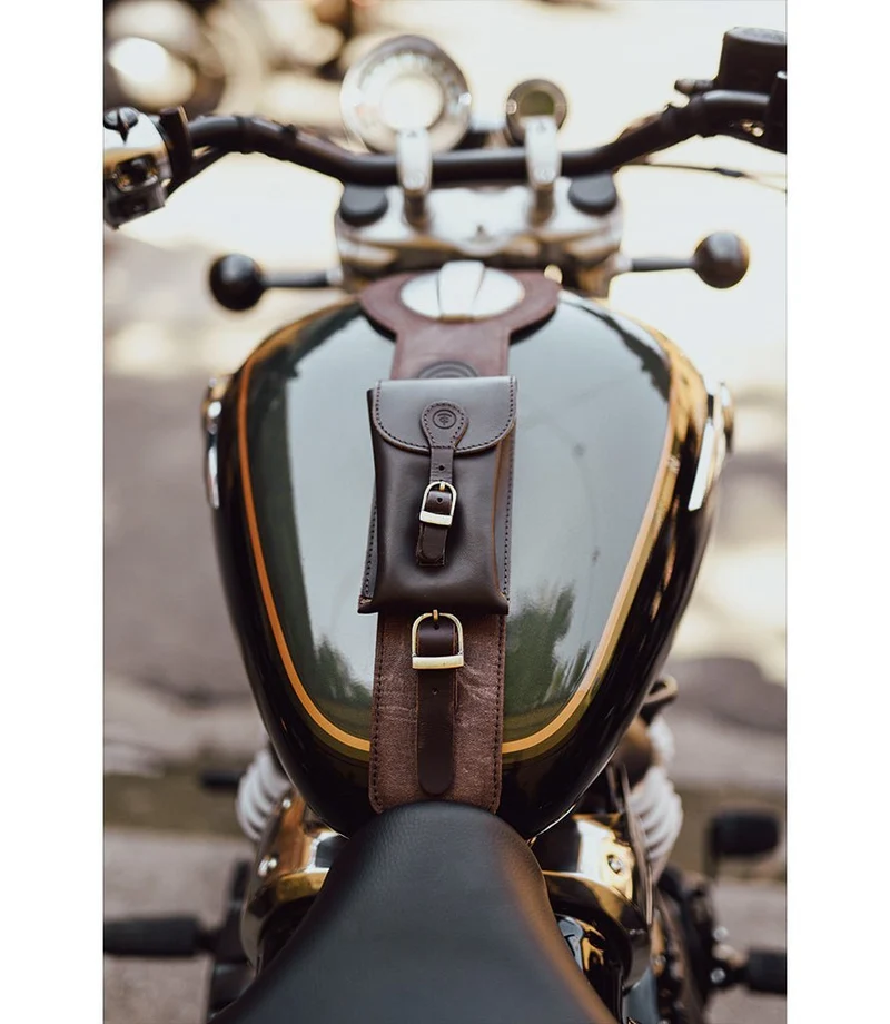 Utility Pouch Marrone - Cafe Twin X Trip Machine