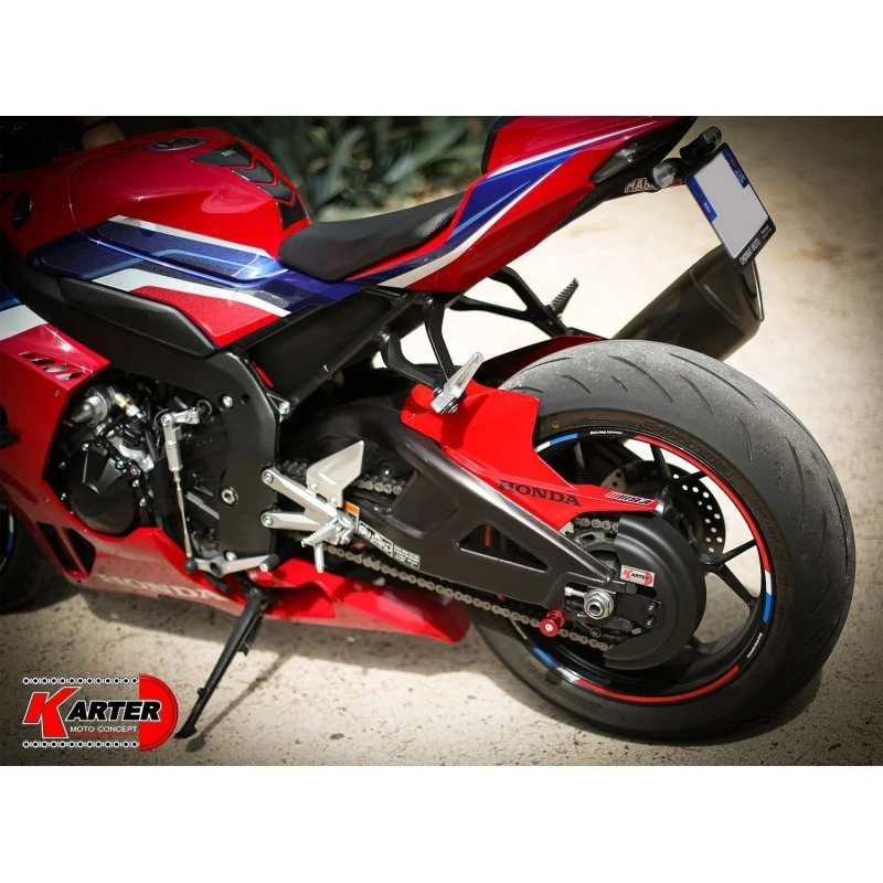 HONDA CBR 1000 RR-R von 2017 bis 2023 – Satin SCHWARZer Kettenschutz