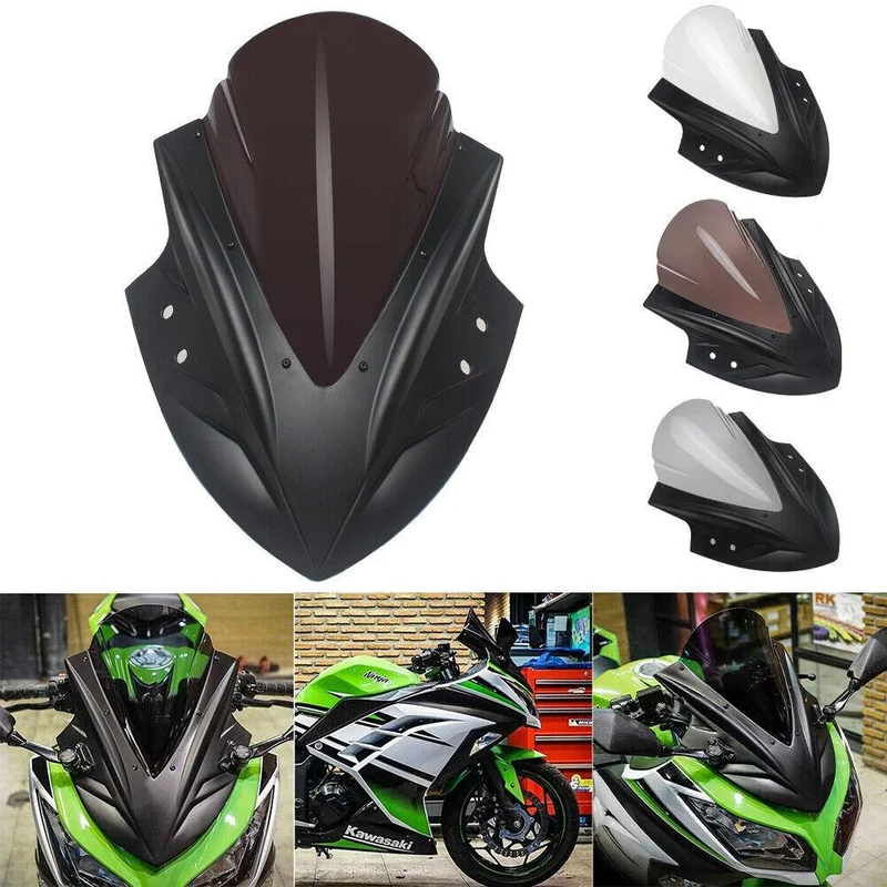 Windshield For Kawasaki Ninja 250/300 13-18, Ninja 400 18-20