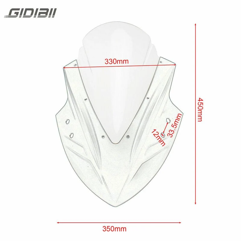 Windshield For Kawasaki Ninja 250/300 13-18, Ninja 400 18-20