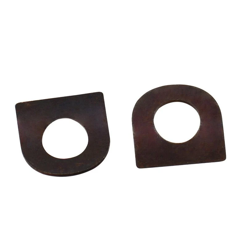 Manganese Steel Footrest Spring Washers For Harley 7/16” Male Mount Footpeg 2 PCS
