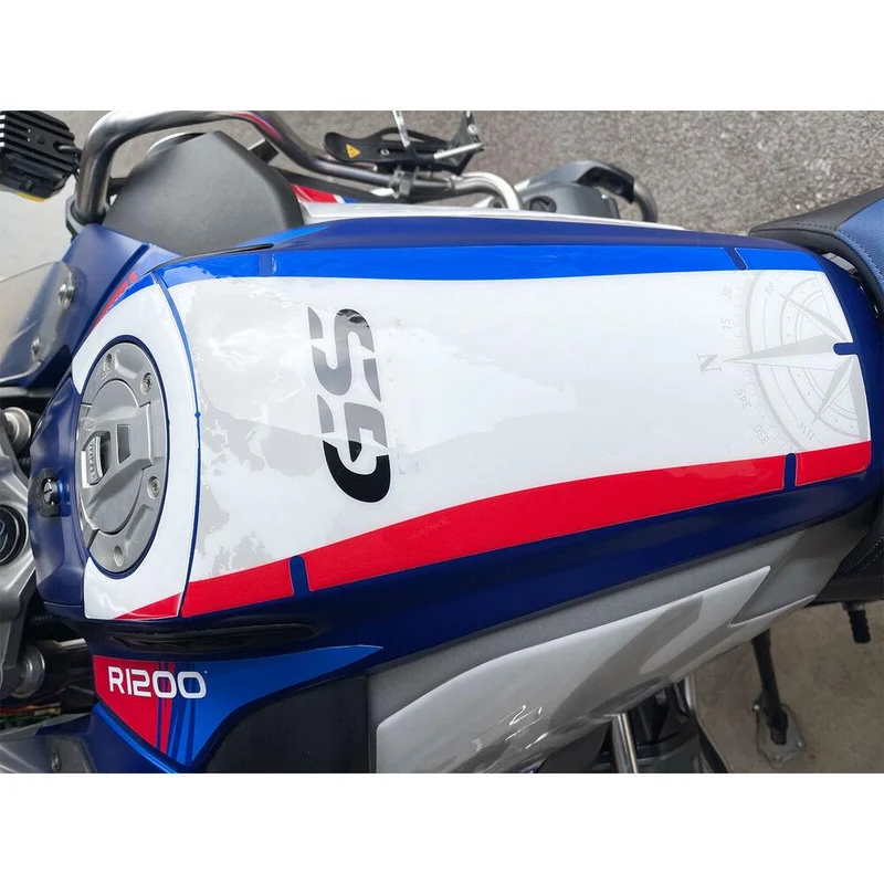 Gas Fuel Tank Side Pads For R1200GS Adventure 14-18, R1250GS ADV 2019+
