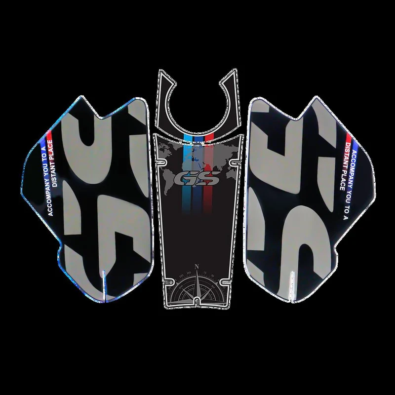 Gas Fuel Tank Side Pads For R1200GS Adventure 14-18, R1250GS ADV 2019+