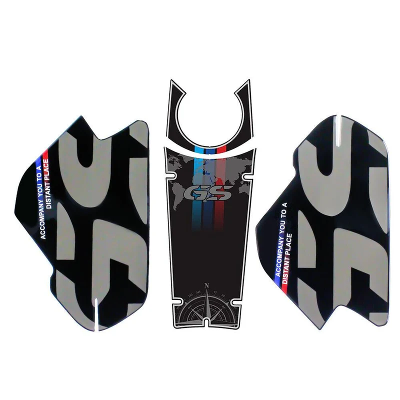 Gas Fuel Tank Side Pads For R1200GS Adventure 14-18, R1250GS ADV 2019+