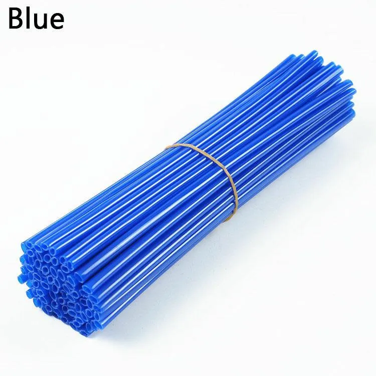 72PCS Spoke Coats Wheel Trim Wraps For Dirt Bike Enduro Motorcycles