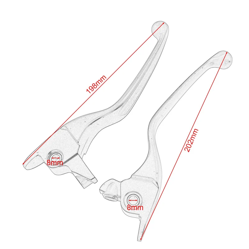 Brake Clutch Levers For Harley Touring Street Glide 17-20,Trike 19-20
