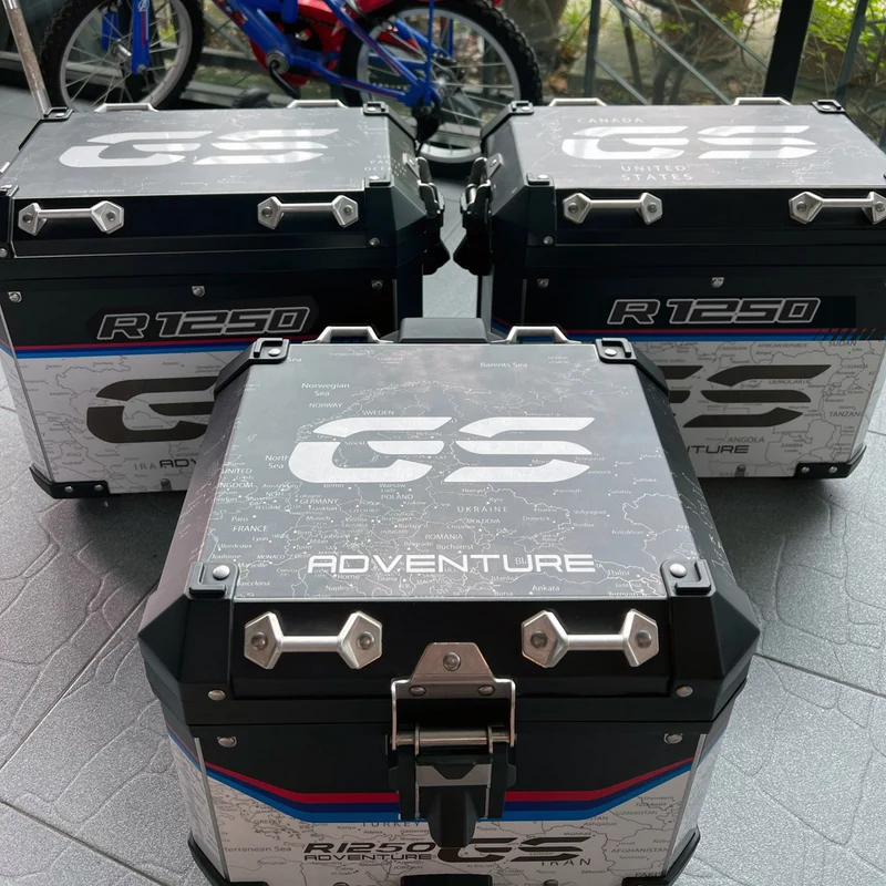 Stickers For BMW R1200GS LC,R1250GS,ADV Aluminum Panniers & Top Boxes Decals