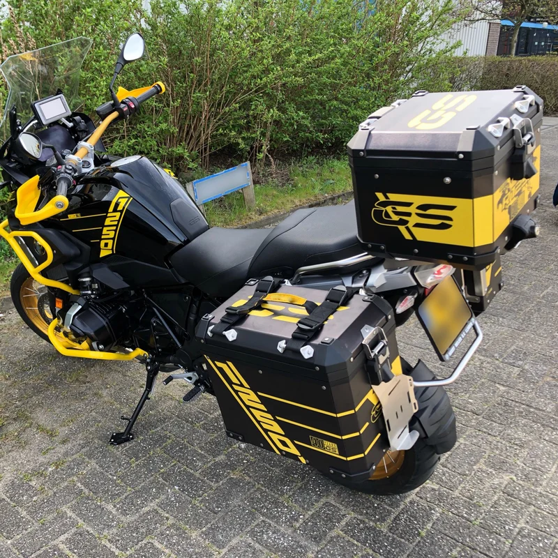 Stickers For BMW R1200GS LC,R1250GS,ADV Aluminum Panniers & Top Boxes Decals