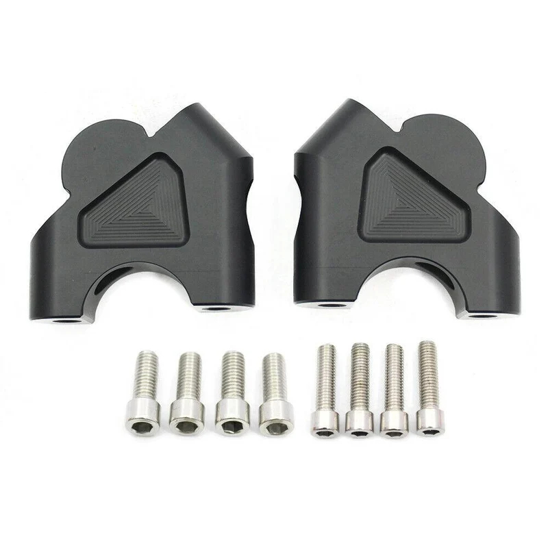 Handlebar Risers For BMW R1200GS LC/ADV: 30mm Up, 25mm Back