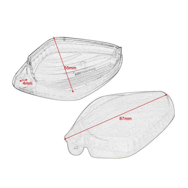 Turn Signal Lens For HONDA CMX300/500 Rebel NC700/750S/X CBR500R CB500X/F