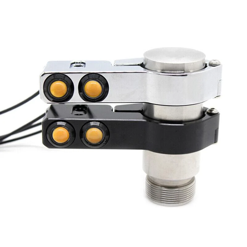 Turn Signal Relocation Brackets For Harley Sportster XL883 XL1200 39-41mm Fork Mount