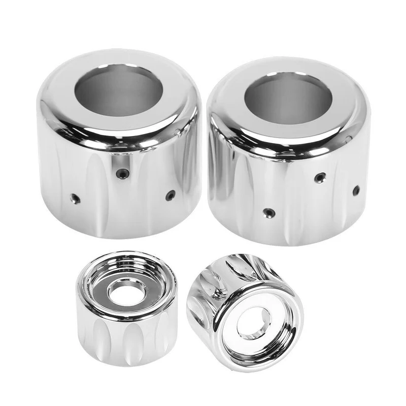 Rear Shock Lower & Shock Top Mount Bolt Cover For Harley Sportster XL883 XL1200 07-15