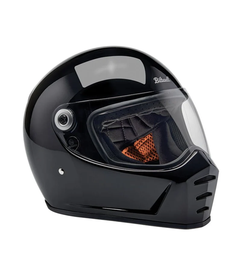 Casco Biltwell Lane Splitter Nero Lucido