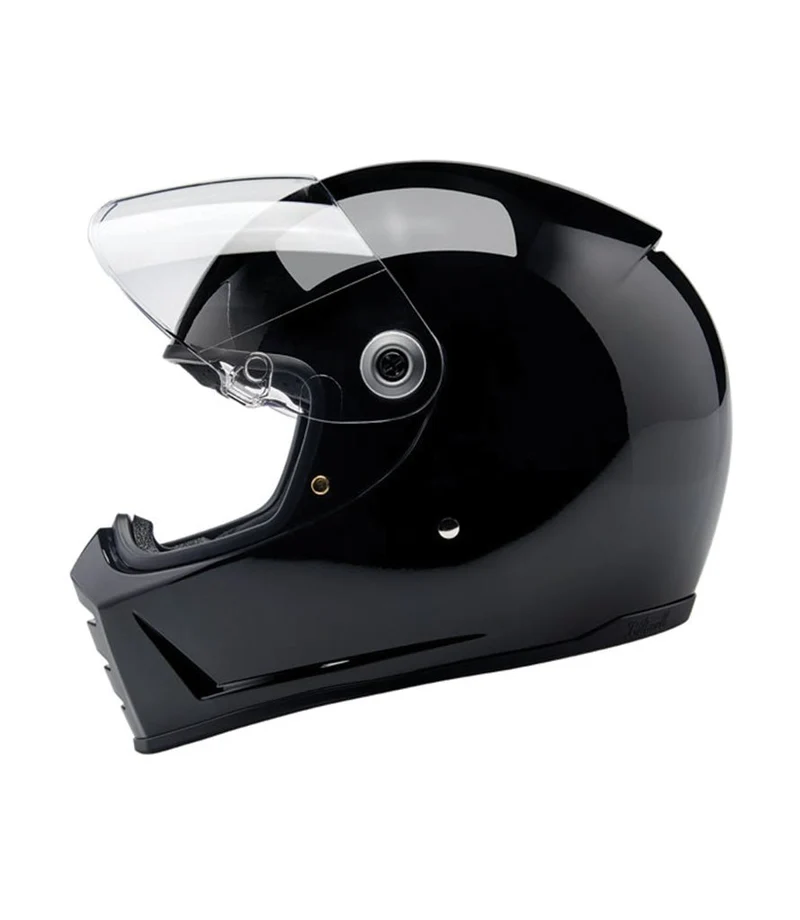 Casco Biltwell Lane Splitter Nero Lucido
