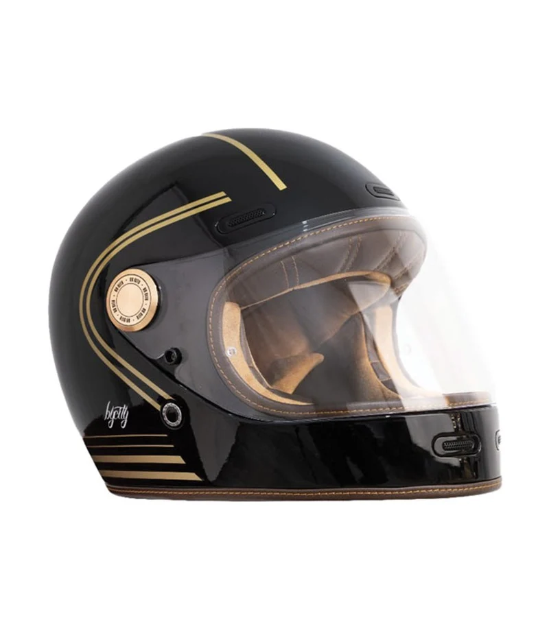Casco Integrale Roadster III Oro e Nero - By City