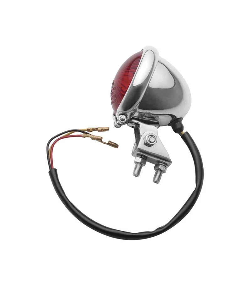 Fanale Posteriore Mini Bates Satinato a LED Omologato