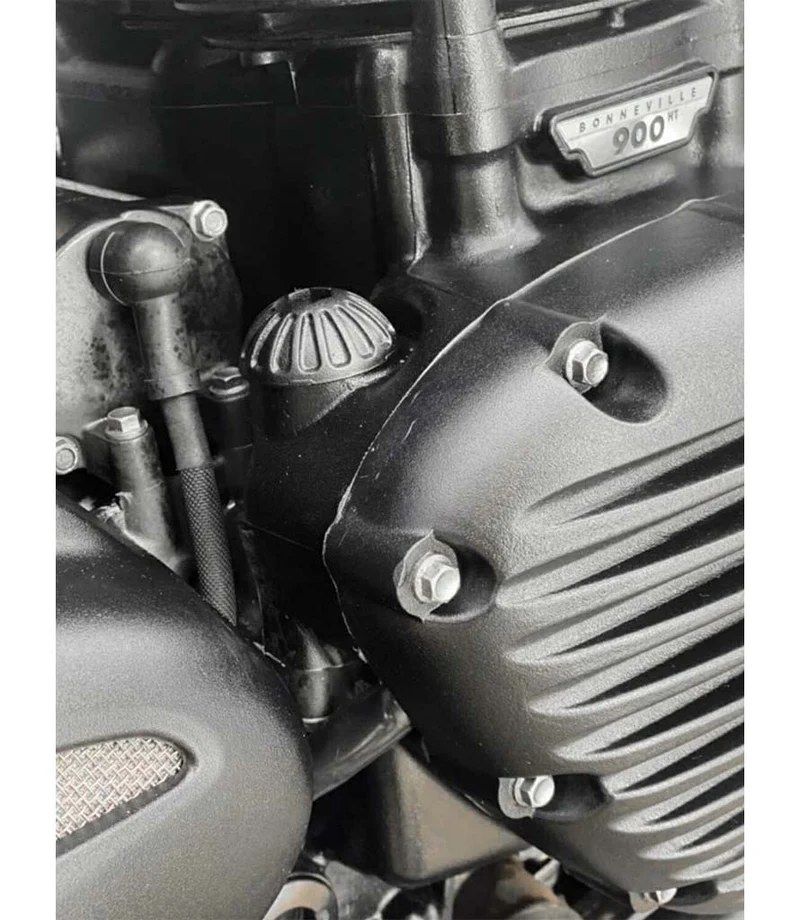 Tappo Olio Motore Nero per Triumph - Roswell