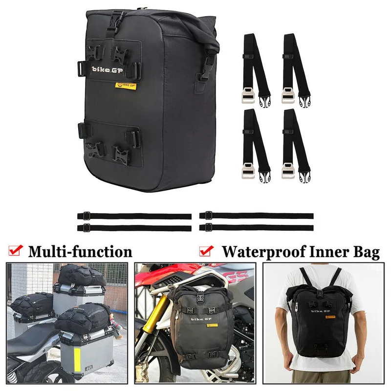 22L Multi-function Motorcycle Backpack Tail Bag Outdoor Riding