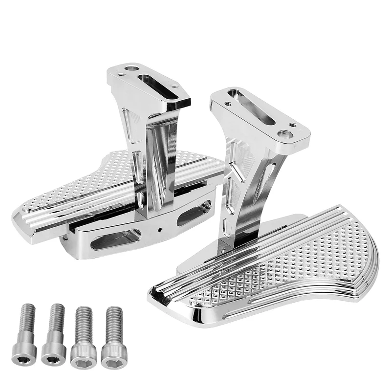 Passenger Floorboards w/Support Kit For Harley Touring Trike 1993-ON