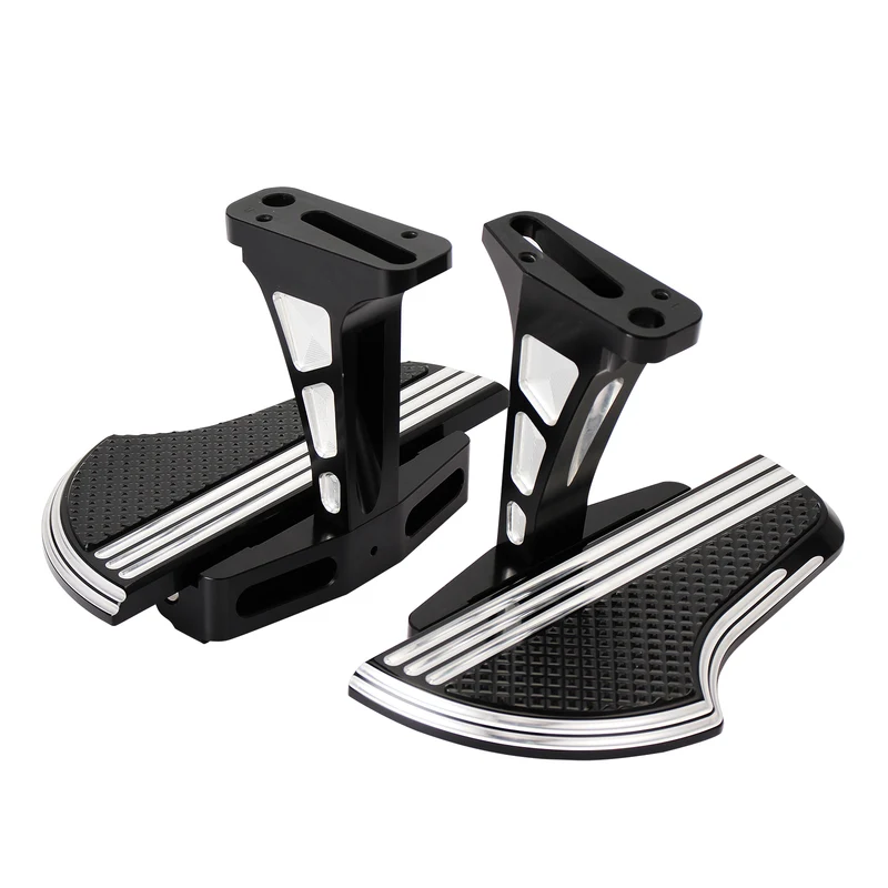 Passenger Floorboards w/Support Kit For Harley Touring Trike 1993-ON