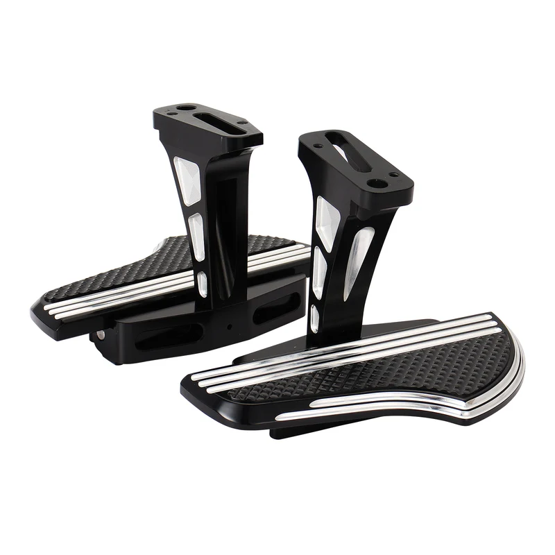 Passenger Floorboards w/Support Kit For Harley Touring Trike 1993-ON