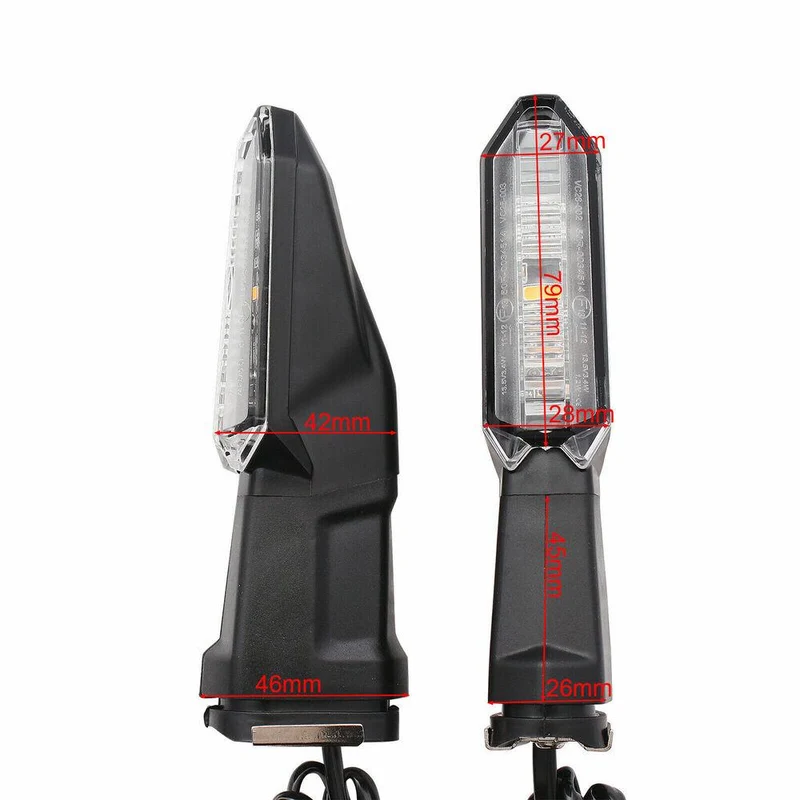 LED Turn Signals For KAWASAKI Z900RS ZX-6R/10R ER-6N/6F NINJA 1000/650