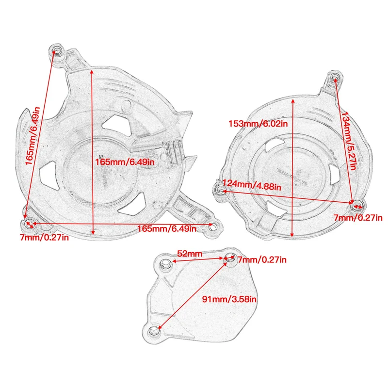 Engine Guards For Triumph Trident Tiger Sport 660 Protector Kit