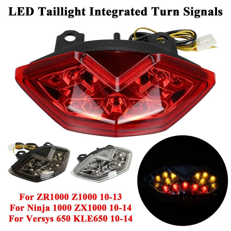 LED Taillight For Kawasaki Ninja 1000/Versys 650 10-14,Z1000 10-13