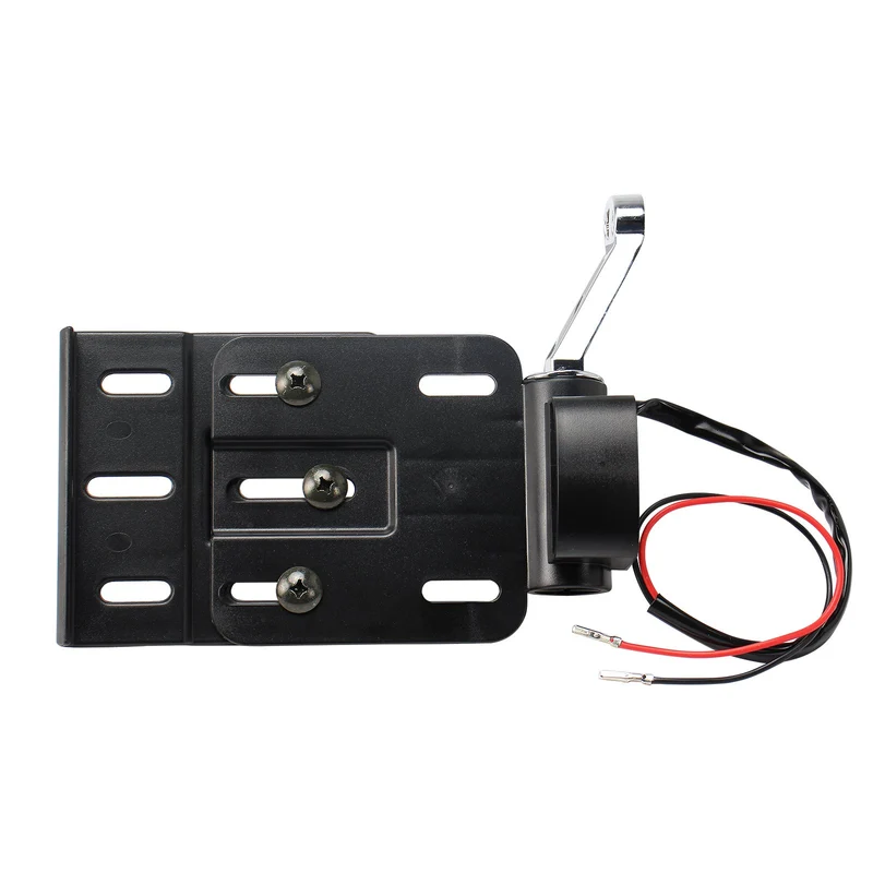 Rear Side Mount License Plate Holder w/LED Light For 2004-later XL