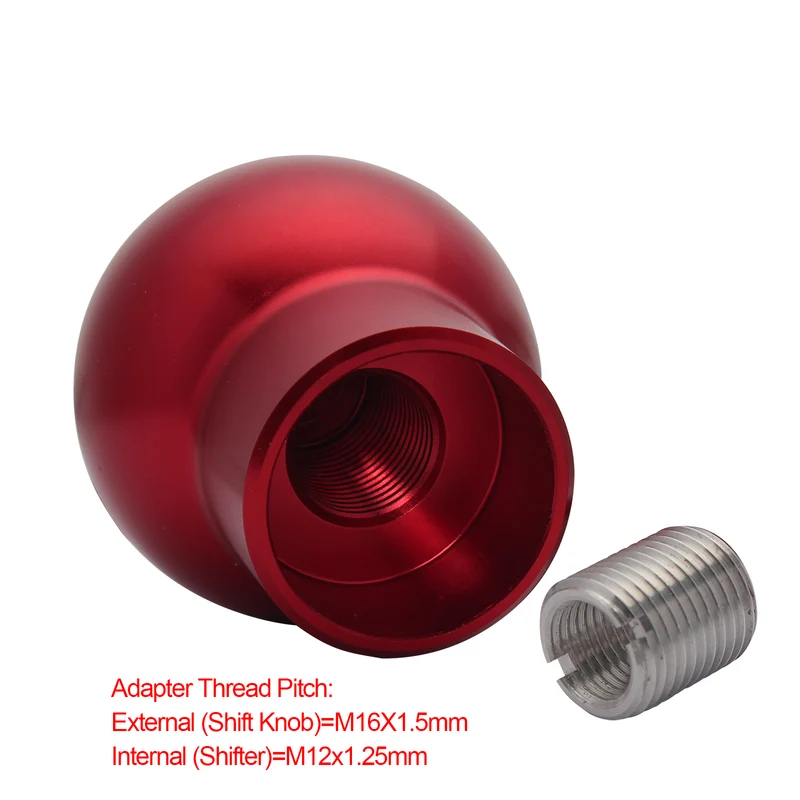 Screw-in Manual Shift Knob For Ford Mustang Focus RS Fiesta Toyota