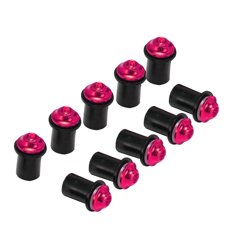 M5 Rubber Well Nuts Kit Windscreen Windshield Fairing Bolts