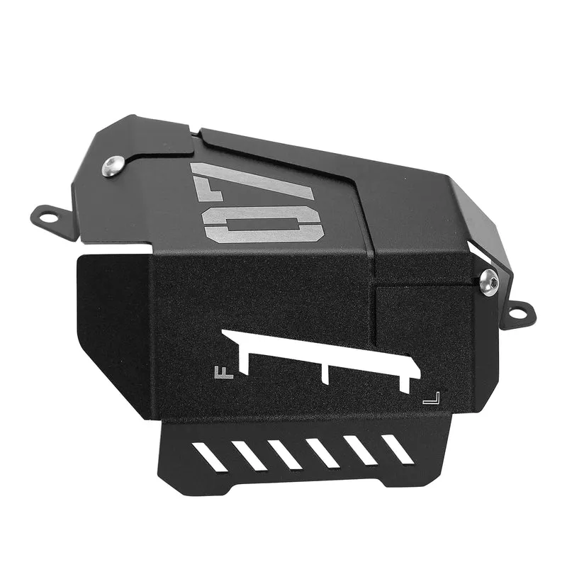 Radiator Coolant Recovery Tank Guard Reservoir Cover For Yamaha MT-07/FZ07 14-21