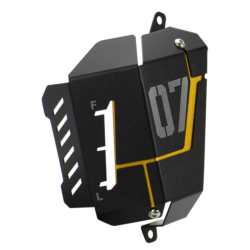 Radiator Coolant Recovery Tank Guard Reservoir Cover For Yamaha MT-07/FZ07 14-21